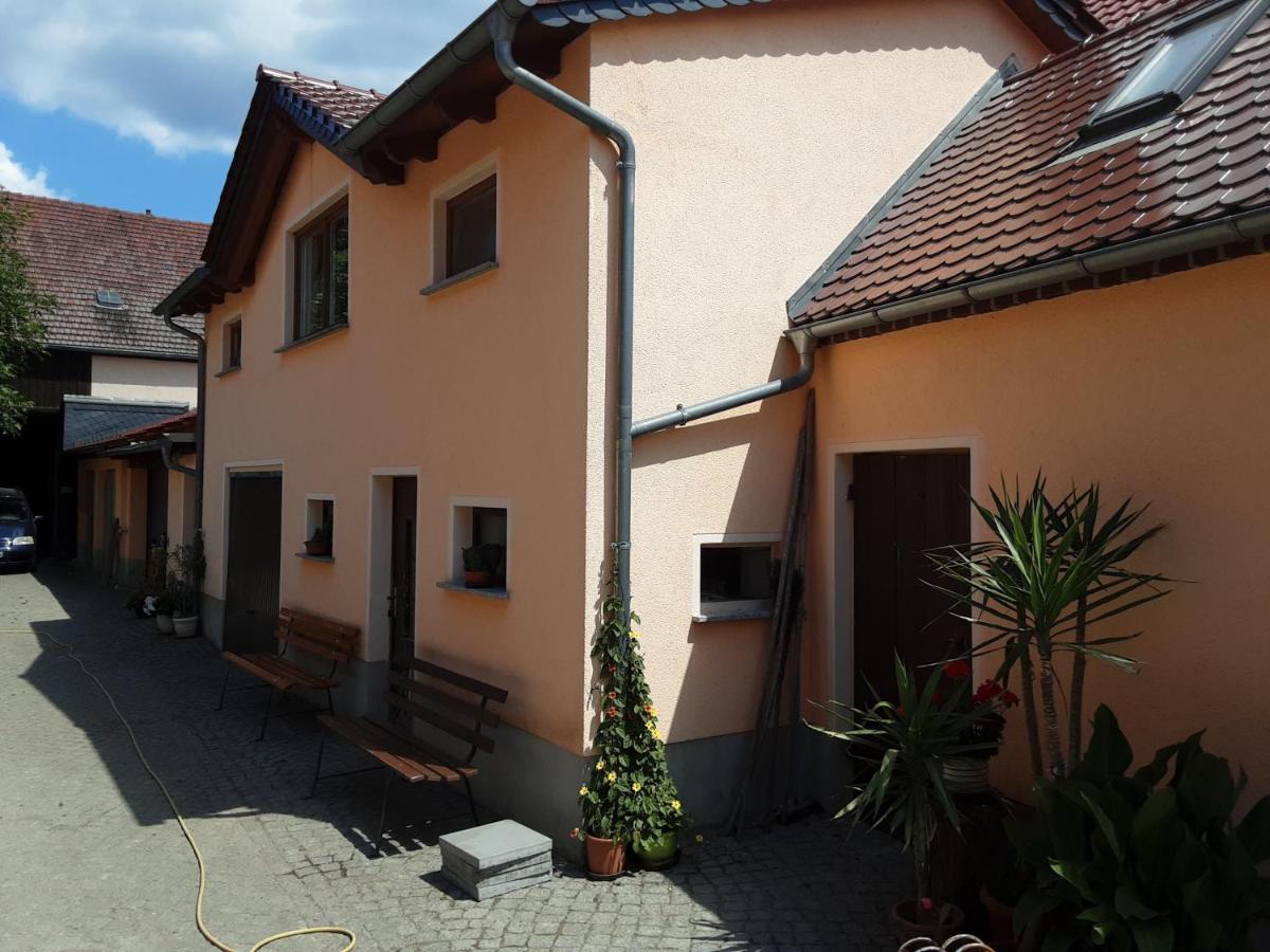 Ferienwohnung Auf Den Bauernhof Tauscha 외부 사진